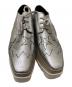 STELLA McCARTNEY (ステラマッカートニー) Elyse プラットフォームシューズ シルバー サイズ:38 1/2：25000円