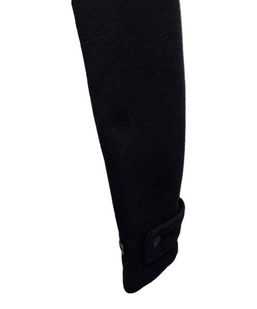 COMME des GARCONS HOMME（コムデギャルソン オム）COMME des GARCONS HOMME (コムデギャルソン オム) GLOVER ALL (グローバーオール) ウールツイードヘリンボーンコート ネイビー サイズ:Sの古着・服飾アイテム