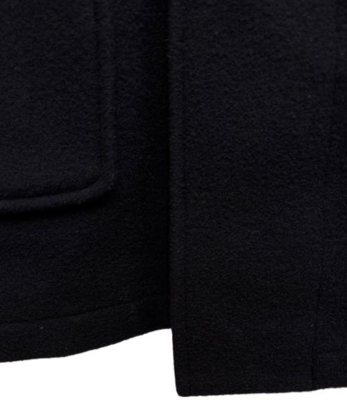 COMME des GARCONS HOMME（コムデギャルソン オム）COMME des GARCONS HOMME (コムデギャルソン オム) GLOVER ALL (グローバーオール) ウールツイードヘリンボーンコート ネイビー サイズ:Sの古着・服飾アイテム