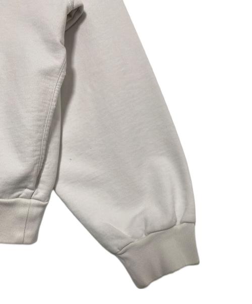 BALENCIAGA（バレンシアガ）BALENCIAGA (バレンシアガ) TAPE TYPE RIPPED POCKET HOODIE ホワイト サイズ:XXSの古着・服飾アイテム