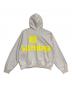 BALENCIAGA（バレンシアガ）の古着「TAPE TYPE RIPPED POCKET HOODIE」｜ホワイト