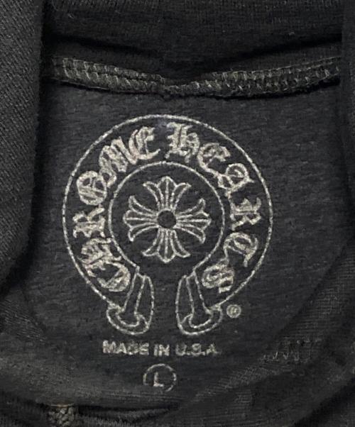 CHROME HEARTS（クロムハーツ）CHROME HEARTS (クロムハーツ) Vertical Logo Pullover ブラック×ブルー サイズ:Lの古着・服飾アイテム