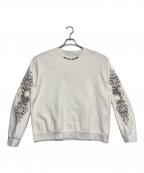 CHROME HEARTSクロムハーツ）の古着「SWTSHIRTPLVR LOVE YOU」｜ホワイト