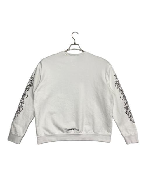 CHROME HEARTS（クロムハーツ）CHROME HEARTS (クロムハーツ) SWTSHIRTPLVR LOVE YOU ホワイト サイズ:Mの古着・服飾アイテム