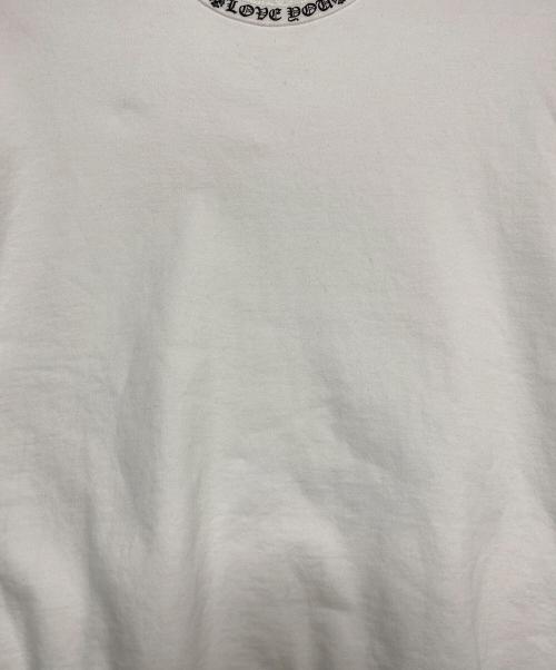 CHROME HEARTS（クロムハーツ）CHROME HEARTS (クロムハーツ) SWTSHIRTPLVR LOVE YOU ホワイト サイズ:Mの古着・服飾アイテム