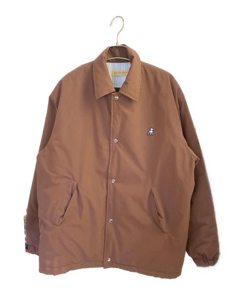 the Shepherd（ザシェパード）the Shepherd (ザシェパード) 中綿入りコーチジャケット ブラウン サイズ:3の古着・服飾アイテム