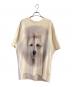 Acne studios（アクネ ストゥディオズ）の古着「ドッグ プリントTシャツ」｜ホワイト