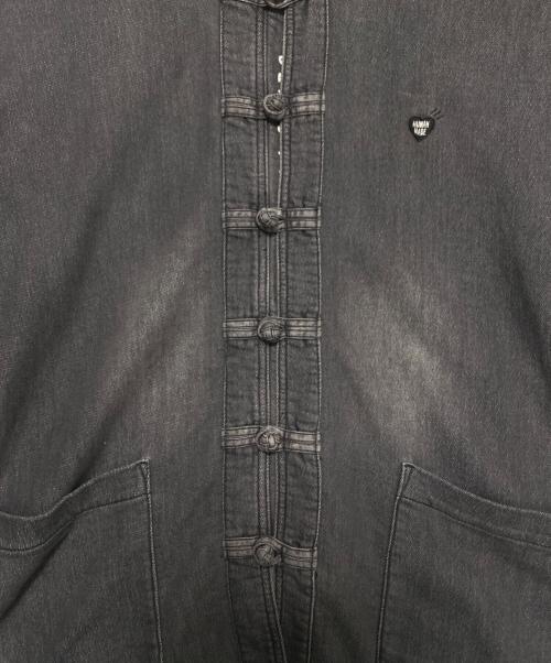 HUMAN MADE（ヒューマンメイド）HUMAN MADE (ヒューマンメイド) カンフージャケット ブラック サイズ:XLの古着・服飾アイテム