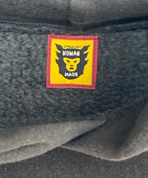HUMAN MADE（ヒューマンメイド）HUMAN MADE (ヒューマンメイド) ロゴパーカー グレー サイズ:XXLの古着・服飾アイテム