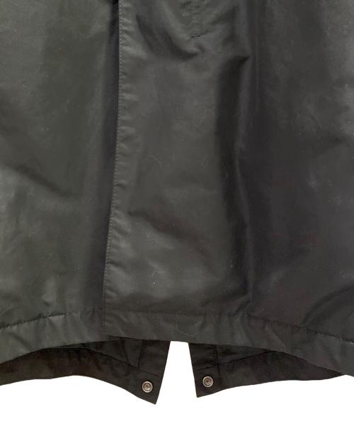 Christian Dior（クリスチャン ディオール）Christian Dior (クリスチャン ディオール) ブランドロゴ入りフード付きコート ブラック サイズ:48の古着・服飾アイテム