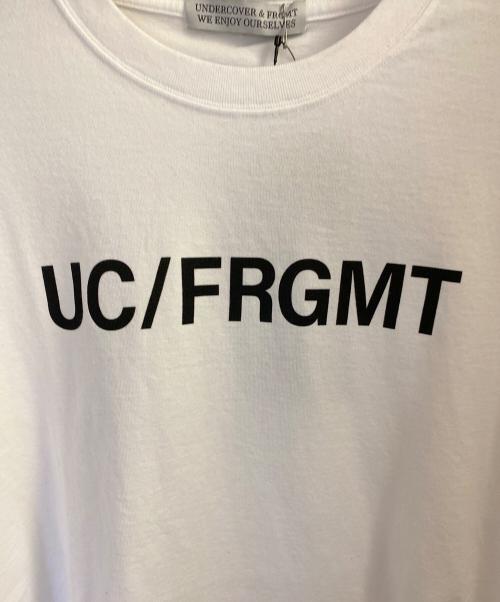 UNDERCOVER（アンダーカバー）UNDERCOVER (アンダーカバー) FRAGMENT (フラッグメント) 半袖Tシャツ ホワイト サイズ:3の古着・服飾アイテム