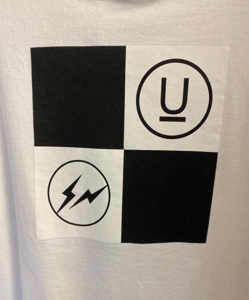 UNDERCOVER（アンダーカバー）UNDERCOVER (アンダーカバー) FRAGMENT (フラッグメント) 半袖Tシャツ ホワイト サイズ:3の古着・服飾アイテム