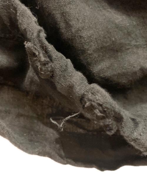 UNDERCOVER（アンダーカバー）UNDERCOVER (アンダーカバー) リネンアーミーパンツ ブラック サイズ:3の古着・服飾アイテム