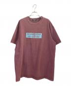 UNDERCOVERアンダーカバー）の古着「半袖Tシャツ」｜レッド