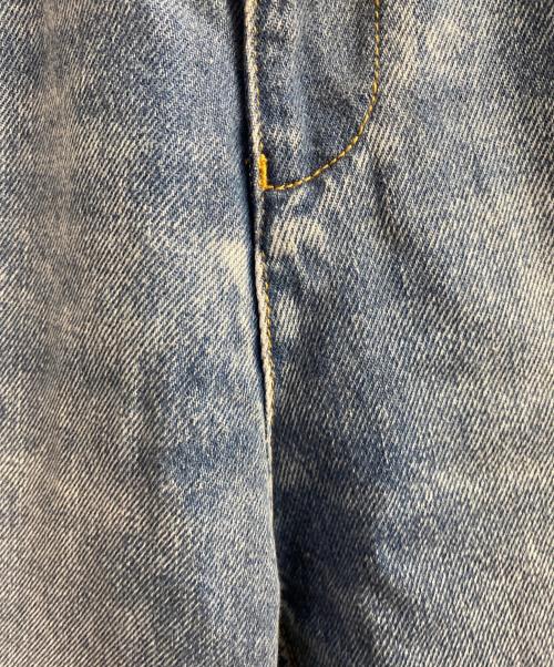 Maison Margiela（メゾンマルジェラ）Maison Margiela (メゾンマルジェラ) カットオフデニムパンツ スカイブルー サイズ:36の古着・服飾アイテム