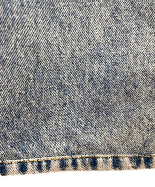 Maison Margiela（メゾンマルジェラ）Maison Margiela (メゾンマルジェラ) カットオフデニムパンツ スカイブルー サイズ:36の古着・服飾アイテム