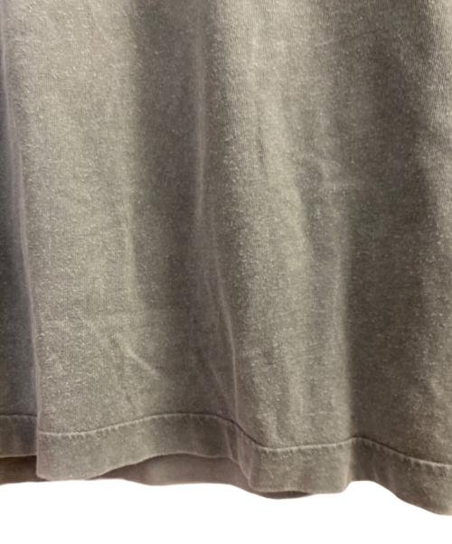 Acne studios（アクネ ストゥディオズ）Acne studios (アクネ ストゥディオズ) ラバーロゴパッチオーバーサイズTシャツ グレー サイズ:Ｌの古着・服飾アイテム
