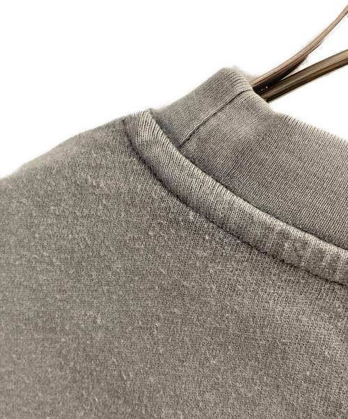 Acne studios（アクネ ストゥディオズ）Acne studios (アクネ ストゥディオズ) ラバーロゴパッチオーバーサイズTシャツ グレー サイズ:Ｌの古着・服飾アイテム