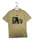 OFFWHITEオフホワイト）の古着「climing print tshits」｜カーキ