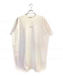 Acne studios（アクネ ストゥディオズ）の古着「BIG RELAX FIT LOGO OVER SIZE T」｜ホワイト