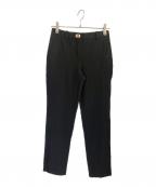 GIVENCHYジバンシィ）の古着「金具ウールスラックス」｜ブラック