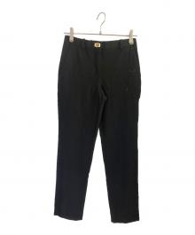 GIVENCHY（ジバンシィ）の古着「金具ウールスラックス」｜ブラック