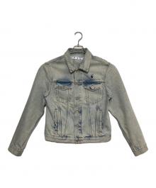 OFFWHITE（オフホワイト）の古着「1SSGIUBOTTO BLUE MONALISA SLIM DENIM/デニムジャケット」｜スカイブルー