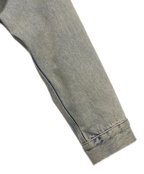 OFFWHITE（オフホワイト）OFFWHITE (オフホワイト) 1SSGIUBOTTO BLUE MONALISA SLIM DENIM/デニムジャケット スカイブルー サイズ:Mの古着・服飾アイテム