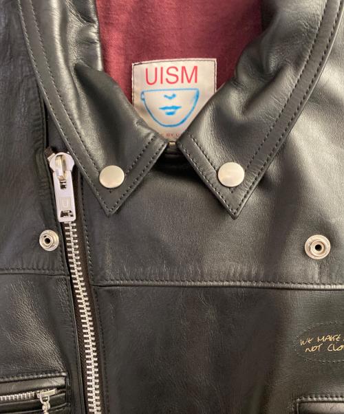 UNDERCOVER（アンダーカバー）UNDERCOVER (アンダーカバー) ライダースジャケット ブラック サイズ:3の古着・服飾アイテム