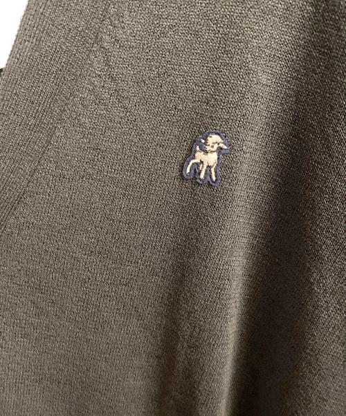 the Shepherd（ザシェパード）the Shepherd (ザシェパード) ポリエステルニットカーディガン ブラック サイズ:3の古着・服飾アイテム