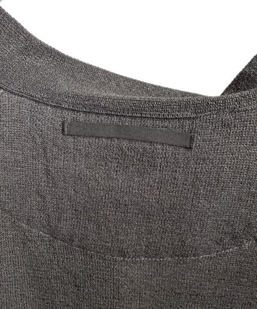 the Shepherd（ザシェパード）the Shepherd (ザシェパード) ポリエステルニットカーディガン ブラック サイズ:3の古着・服飾アイテム