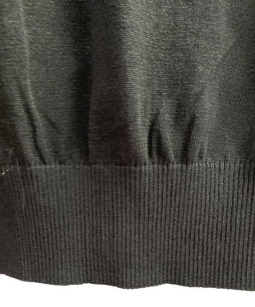 the Shepherd（ザシェパード）the Shepherd (ザシェパード) ポリエステルニットカーディガン ブラック サイズ:3の古着・服飾アイテム