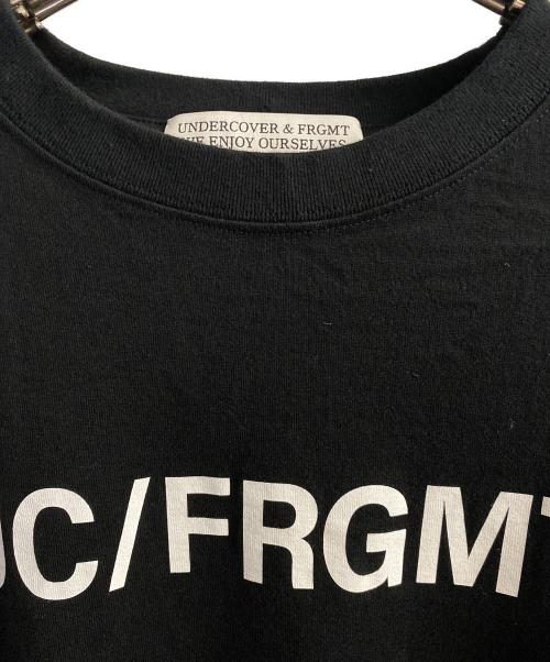 UNDERCOVER（アンダーカバー）UNDERCOVER (アンダーカバー) FRAGMENT DESIGN (フラグメントデザイン) 半袖Tシャツ ブラック サイズ:4の古着・服飾アイテム