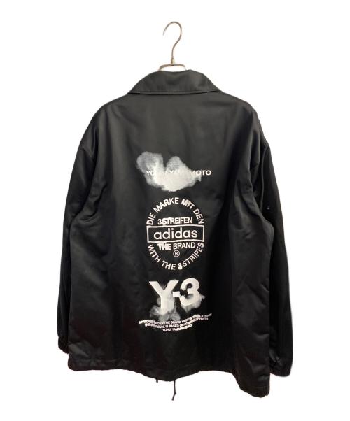 Y-3（ワイスリー）Y-3 (ワイスリー) グラフィック コーチジャケット ブラック サイズ:Mの古着・服飾アイテム