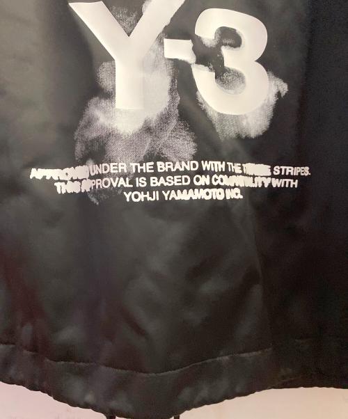 Y-3（ワイスリー）Y-3 (ワイスリー) グラフィック コーチジャケット ブラック サイズ:Mの古着・服飾アイテム