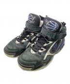 LOUIS VUITTONルイ ヴィトン）の古着「LV トレイル 2ライン ファブリックスニーカー」｜ブラック