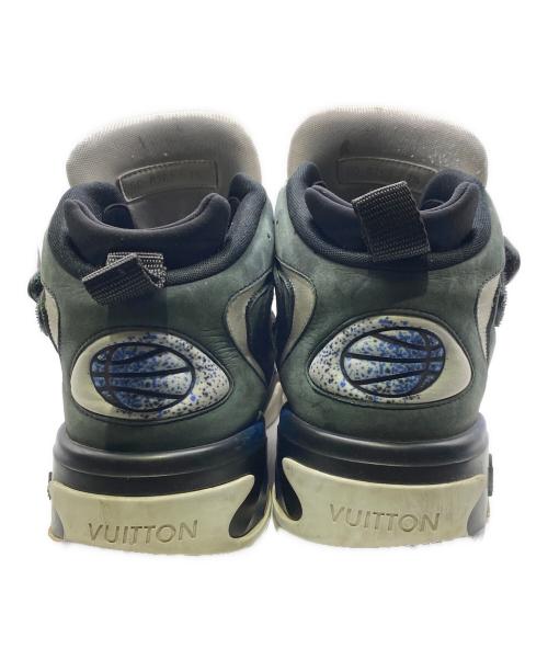 LOUIS VUITTON（ルイ ヴィトン）LOUIS VUITTON (ルイ ヴィトン) LV トレイル 2ライン ファブリックスニーカー ブラック サイズ:7 1/2の古着・服飾アイテム