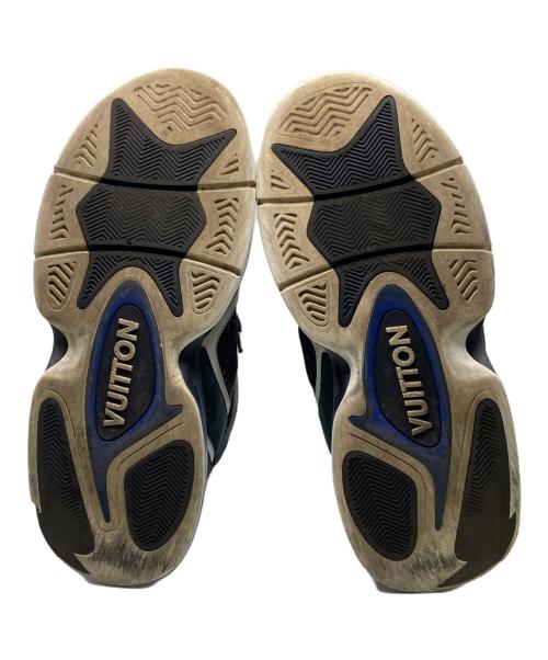 LOUIS VUITTON（ルイ ヴィトン）LOUIS VUITTON (ルイ ヴィトン) LV トレイル 2ライン ファブリックスニーカー ブラック サイズ:7 1/2の古着・服飾アイテム