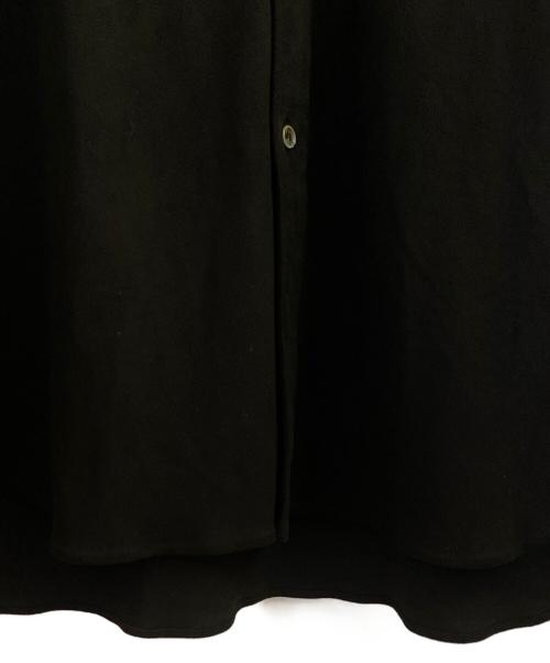 COMME des GARCONS HOMME PLUS（コムデギャルソンオムプリュス）COMME des GARCONS HOMME PLUS (コムデギャルソンオムプリュス) スウェードシャツ ブラック サイズ:Lの古着・服飾アイテム