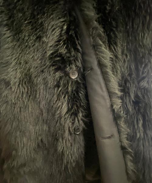 COMME des GARCONS HOMME PLUS（コムデギャルソンオムプリュス）COMME des GARCONS HOMME PLUS (コムデギャルソンオムプリュス) コート ブラック サイズ:XLの古着・服飾アイテム