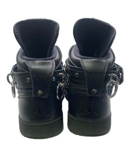COMME des GARCONS HOMME PLUS（コムデギャルソンオムプリュス）COMME des GARCONS HOMME PLUS (コムデギャルソンオムプリュス) NIKE (ナイキ) AIR JORDAN 1 HIGH STRAP ブラック サイズ:29cmの古着・服飾アイテム