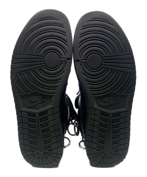 COMME des GARCONS HOMME PLUS（コムデギャルソンオムプリュス）COMME des GARCONS HOMME PLUS (コムデギャルソンオムプリュス) NIKE (ナイキ) AIR JORDAN 1 HIGH STRAP ブラック サイズ:29cmの古着・服飾アイテム