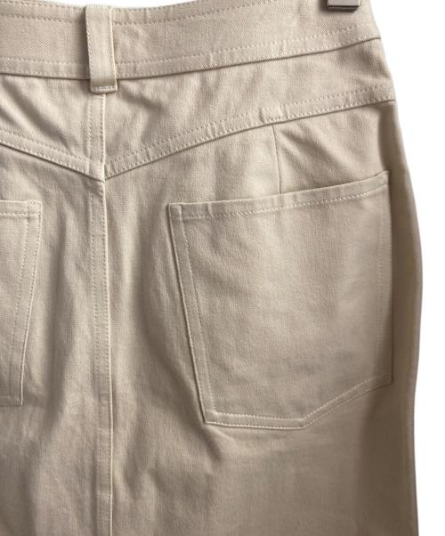 CHANEL（シャネル）CHANEL (シャネル) ココボタンデニムスカート ベージュ サイズ:36の古着・服飾アイテム