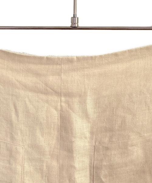 CHANEL（シャネル）CHANEL (シャネル) リネンスカート アイボリー サイズ:38の古着・服飾アイテム