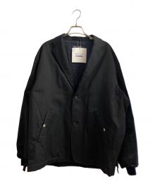 COMME des GARCONS HOMME（コムデギャルソン オム）の古着「ウールエステルヘリンボーン2Bジャケット」｜ブラック