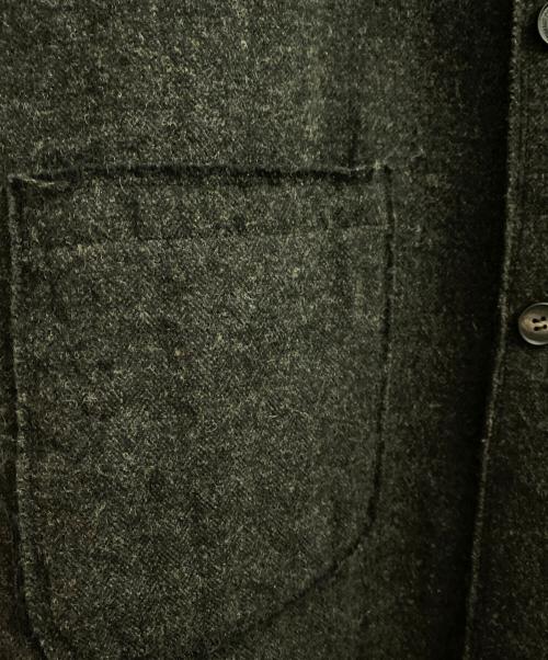 COMME des GARCONS HOMME（コムデギャルソン オム）COMME des GARCONS HOMME (コムデギャルソン オム) ウールツイードヘリンボーンコート グレー サイズ:Sの古着・服飾アイテム