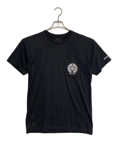 CHROME HEARTS（クロムハーツ）CHROME HEARTS (クロムハーツ) ホースシューポケットTシャツ ブラック サイズ:Mの古着・服飾アイテム