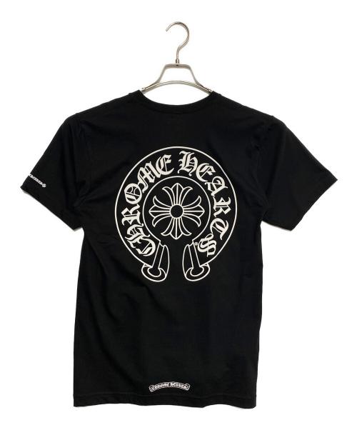 CHROME HEARTS（クロムハーツ）CHROME HEARTS (クロムハーツ) ホースシューポケットTシャツ ブラック サイズ:Mの古着・服飾アイテム