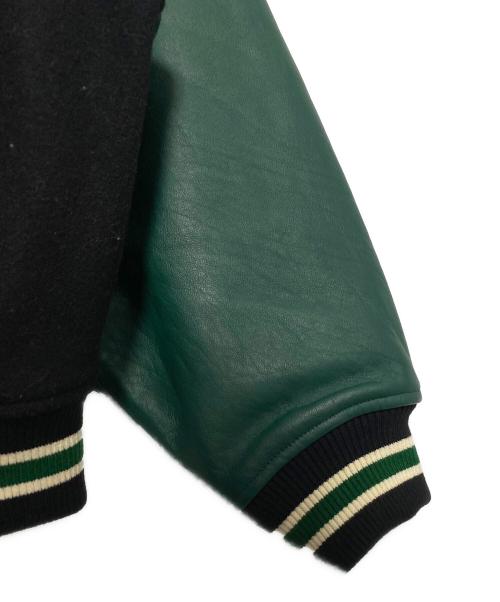 SUPREME（シュプリーム）SUPREME (シュプリーム) NUMBER (N)INE (ナンバーナイン) Mickey Mouse Varsity Jacket ブラック サイズ:Lの古着・服飾アイテム