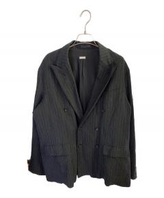 中古・古着通販】SINSS (シンス) Double tailored jacket ブラック